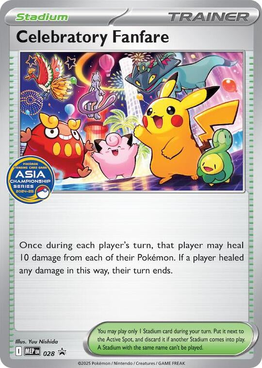 Image for Celebratory Fanfare (Asia Championship Series 24-25) - Pokemon