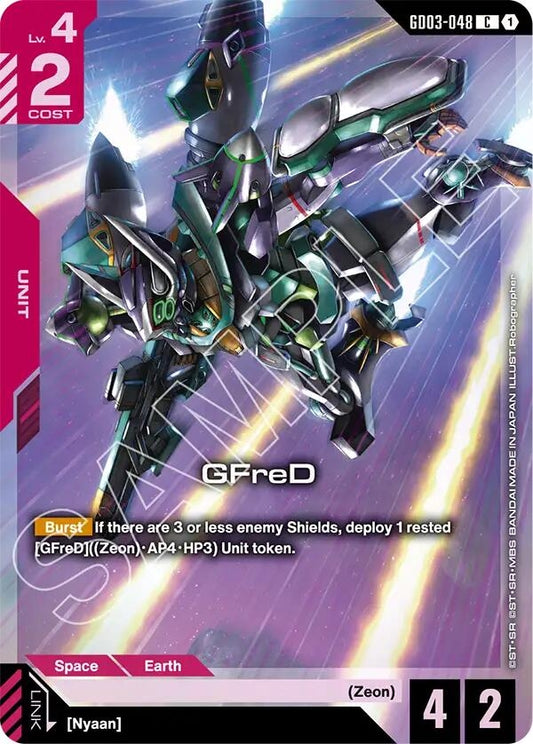 Image for GFreD (Premium Card Collection Gundam Assemble) - Gundam Card Game