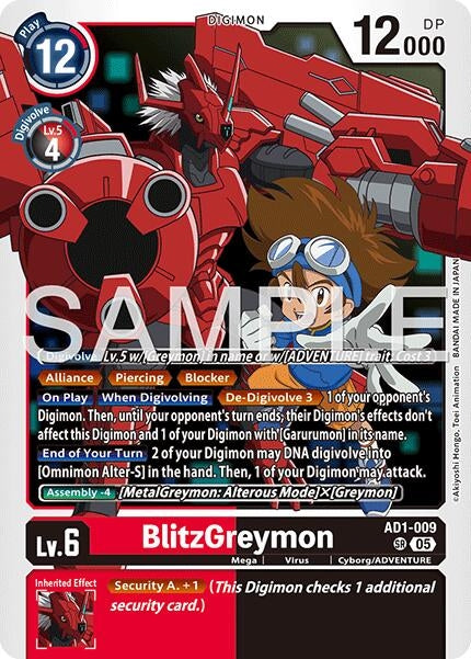 Image for BlitzGreymon - Digimon Card Game