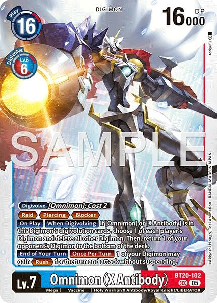 Image for Omnimon (X Antibody) (Reprint) - Digimon Card Game