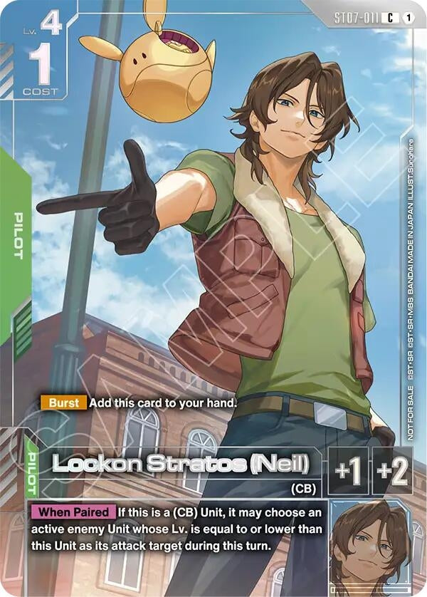 Image for Lockon Stratos (Neil) (Newtype Challenge 2026 Mission 2) - Gundam Card Game