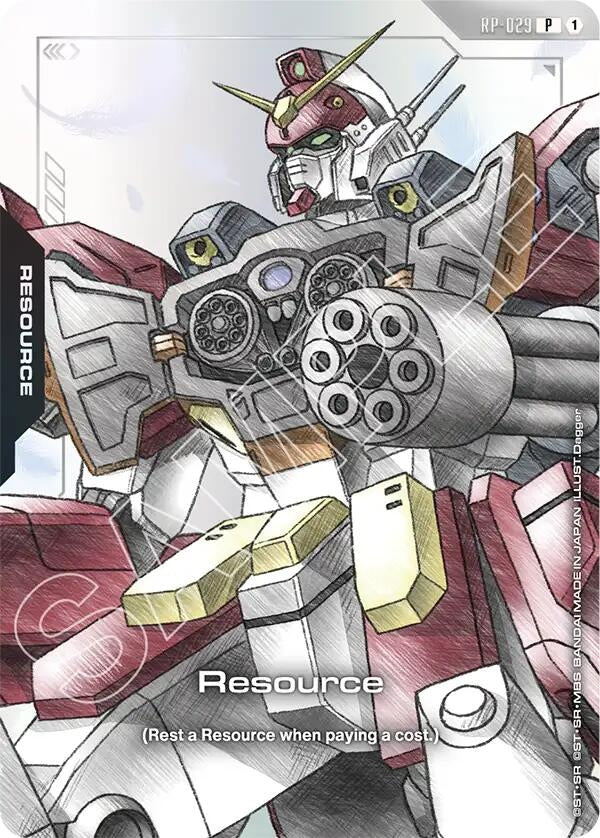 Image for Resource (RP-029) (Premium Accessory Set - Mobile Suit Gundam Wing) - Gundam Card Game