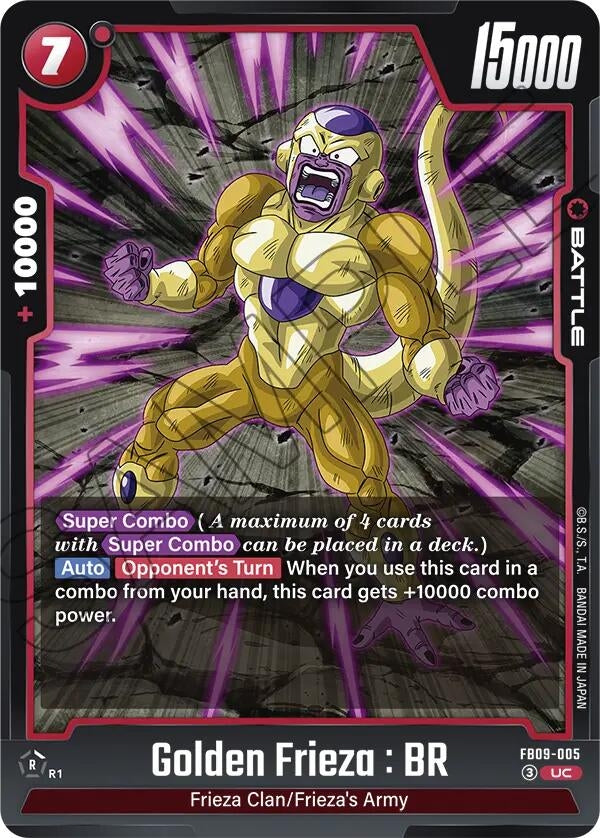Image for Golden Frieza : BR - Dragon Ball Super: Fusion World