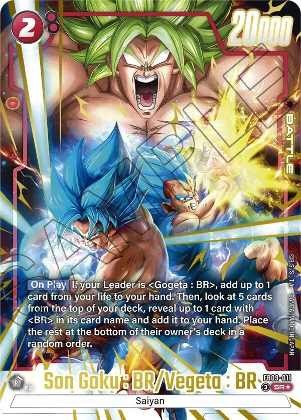 Image for Son Goku : BR/Vegeta : BR (Alternate Art) - Dragon Ball Super: Fusion World