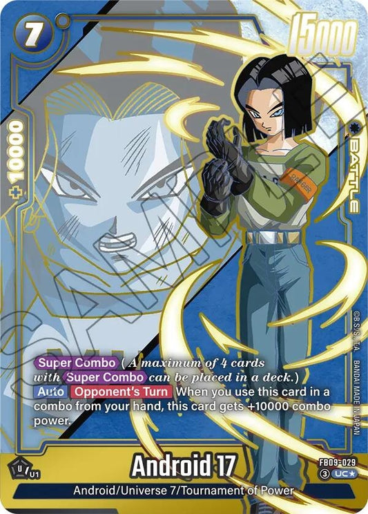 Image for Android 17 - FB09-029 (Alternate Art) - Dragon Ball Super: Fusion World