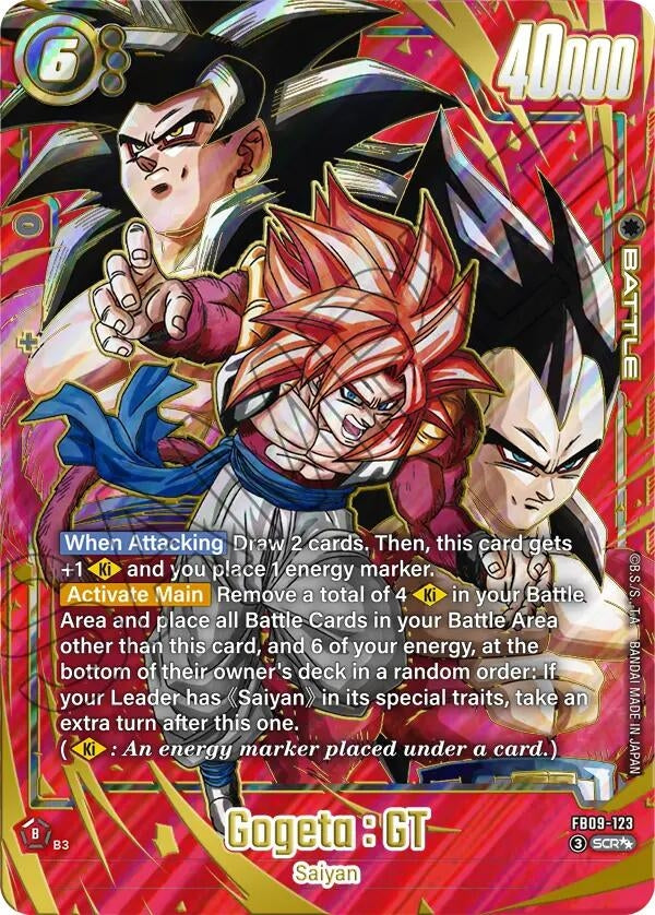 Image for Gogeta : GT - FB09-123 (Super Alternate Art) - Dragon Ball Super: Fusion World
