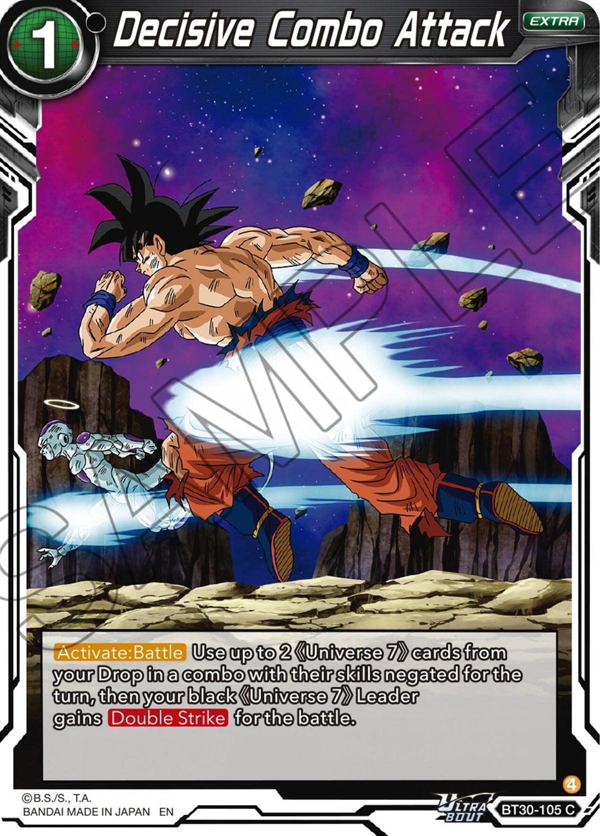 Image for Decisive Combo Attack - Dragon Ball Super: Masters
