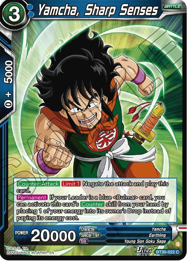 Image for Yamcha, Sharp Senses - Dragon Ball Super: Masters