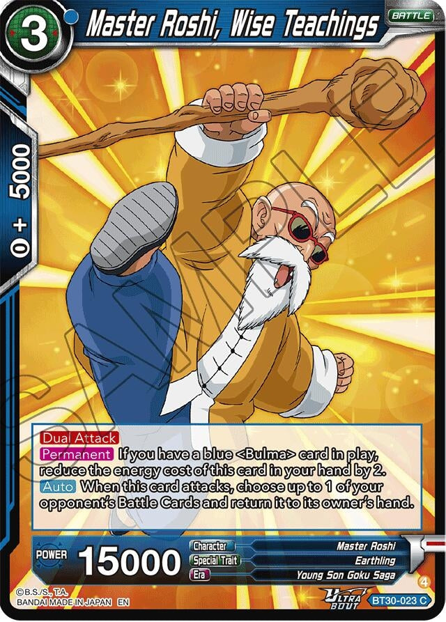 Image for Master Roshi, Wise Teachings - Dragon Ball Super: Masters
