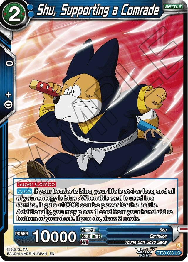 Image for Shu, Supporting a Comrade - Dragon Ball Super: Masters