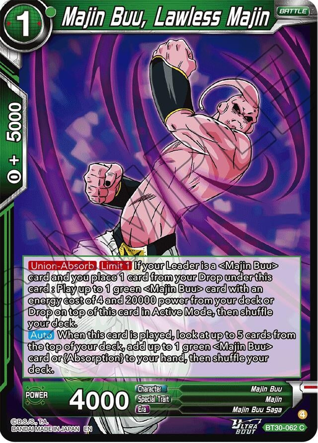 Image for Majin Buu, Lawless Majin - Dragon Ball Super: Masters