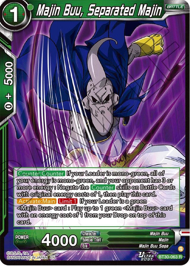 Image for Majin Buu, Separated Majin - Dragon Ball Super: Masters