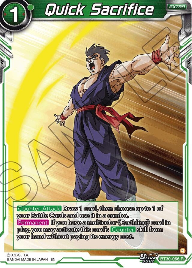 Image for Quick Sacrifice - Dragon Ball Super: Masters