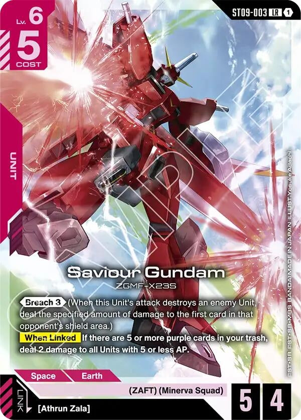 Image for Saviour Gundam - Gundam Card Game