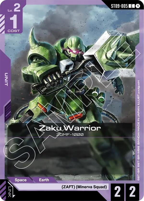 Image for Zaku Warrior - Gundam Card Game