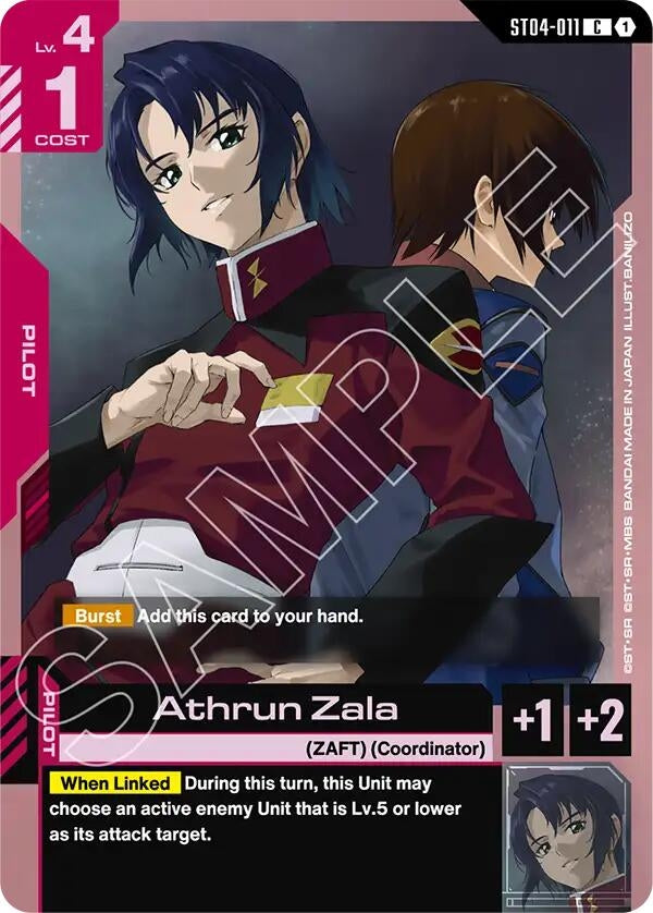 Image for Athrun Zala - Gundam Card Game
