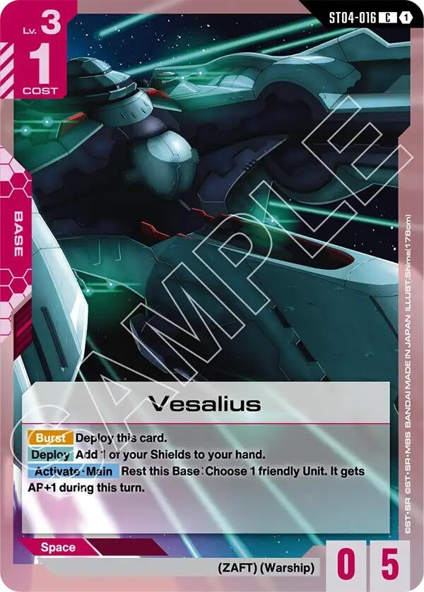 Image for Vesalius - Gundam Card Game