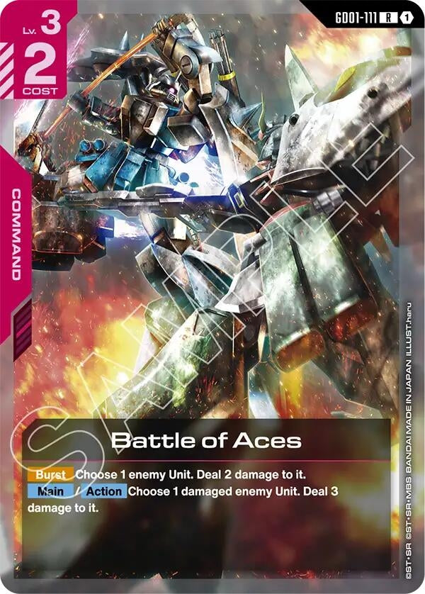 Image for Battle of Aces - Gundam Card Game
