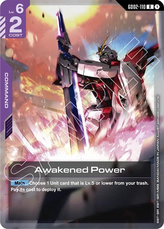 Image for Awakened Power - Gundam Card Game