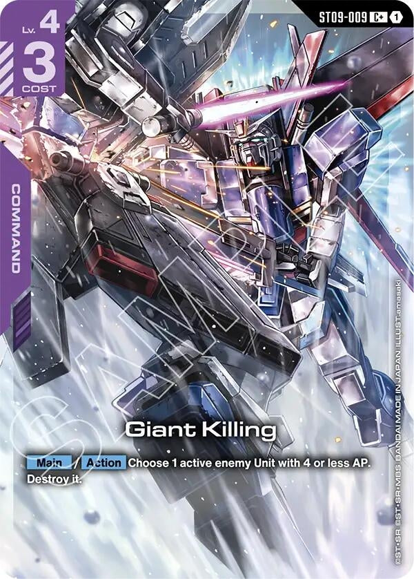 Image for Giant Killing (C+) - Gundam Card Game