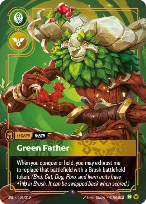 Image for Ivern, Green Father - Riftbound: League of Legends Trading Card Game