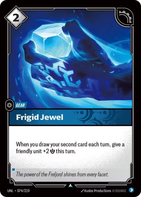 Image for Frigid Jewel - Riftbound: League of Legends Trading Card Game