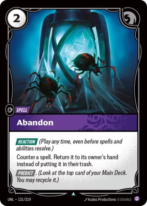 Image for Abandon - Riftbound: League of Legends Trading Card Game