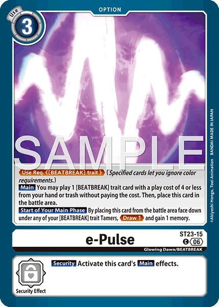 Image for e-Pulse - Digimon Card Game