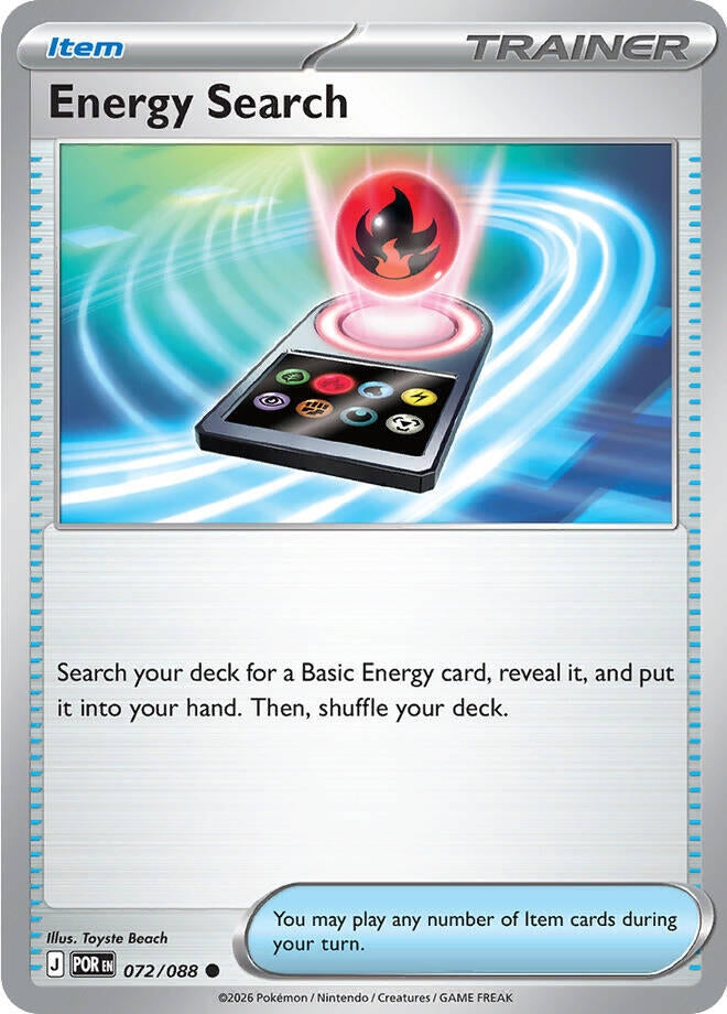 Image for Energy Search - Pokemon