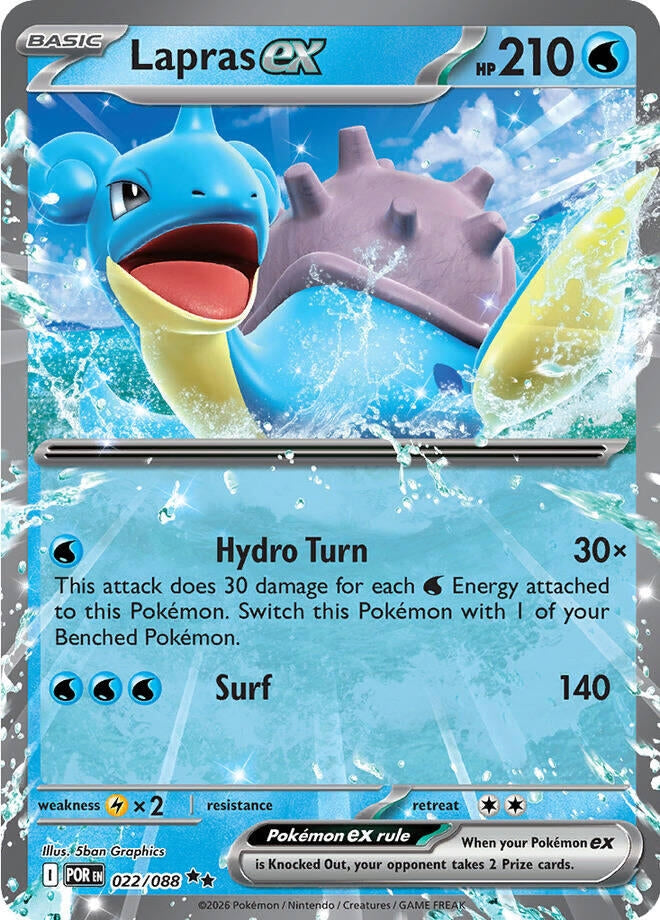 Image for Lapras ex - Pokemon