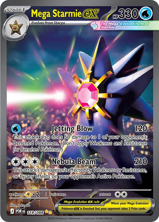 Image for Mega Starmie ex - Pokemon