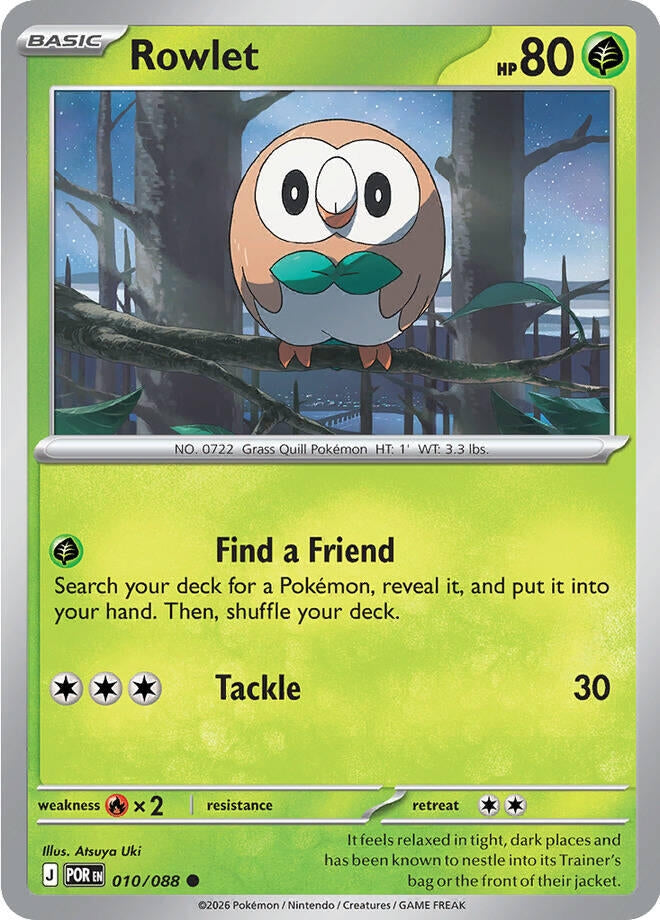 Image for Rowlet - Pokemon