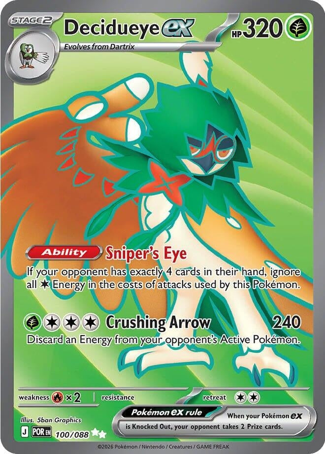 Image for Decidueye ex - Pokemon