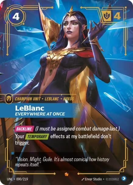 Image for LeBlanc, Everywhere At Once - Riftbound: League of Legends Trading Card Game