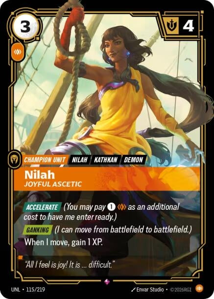 Image for Nilah, Joyful Ascetic - Riftbound: League of Legends Trading Card Game