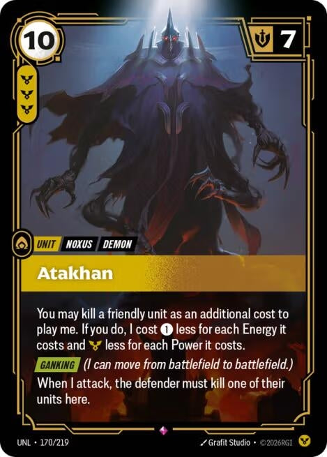 Image for Atakhan - Riftbound: League of Legends Trading Card Game