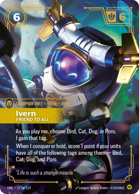 Image for Ivern, Friend to All (Alternate Art) - Riftbound: League of Legends Trading Card Game