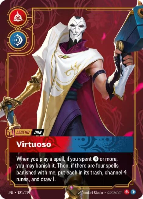 Image for Jhin, Virtuoso - Riftbound: League of Legends Trading Card Game