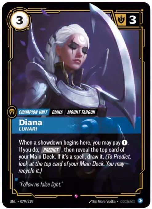 Image for Diana, Lunari - Riftbound: League of Legends Trading Card Game