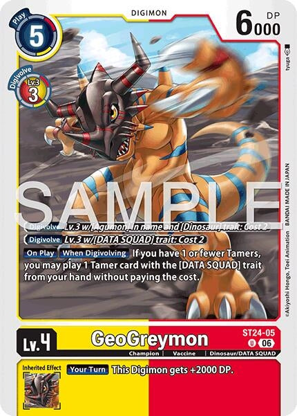 Image for GeoGreymon - Digimon Card Game