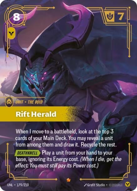 Image for Rift Herald - Riftbound: League of Legends Trading Card Game