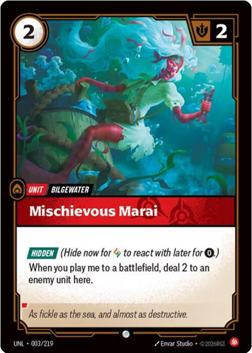 Image for Mischievous Marai - Riftbound: League of Legends Trading Card Game