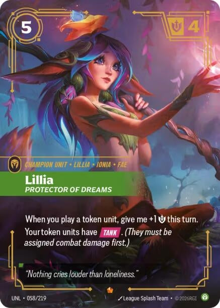Image for Lillia, Protector of Dreams - Riftbound: League of Legends Trading Card Game