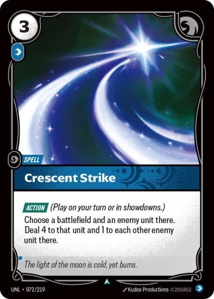 Image for Crescent Strike - Riftbound: League of Legends Trading Card Game