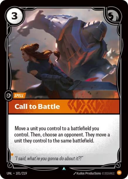 Image for Call to Battle - Riftbound: League of Legends Trading Card Game