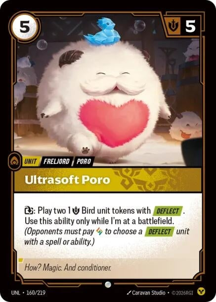 Image for Ultrasoft Poro - Riftbound: League of Legends Trading Card Game