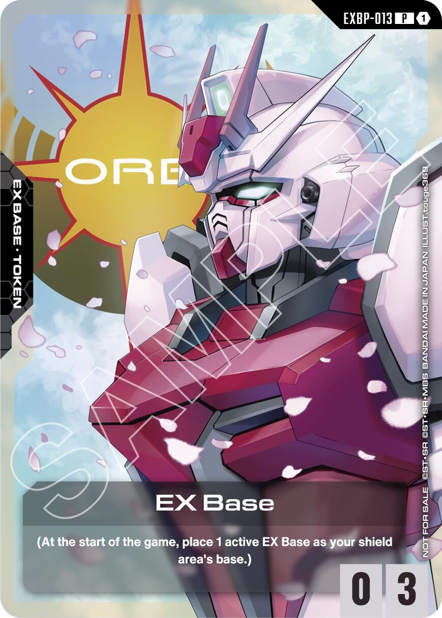 Image for EX Base (EXBP-013) (ST09 Release Event) - Gundam Card Game