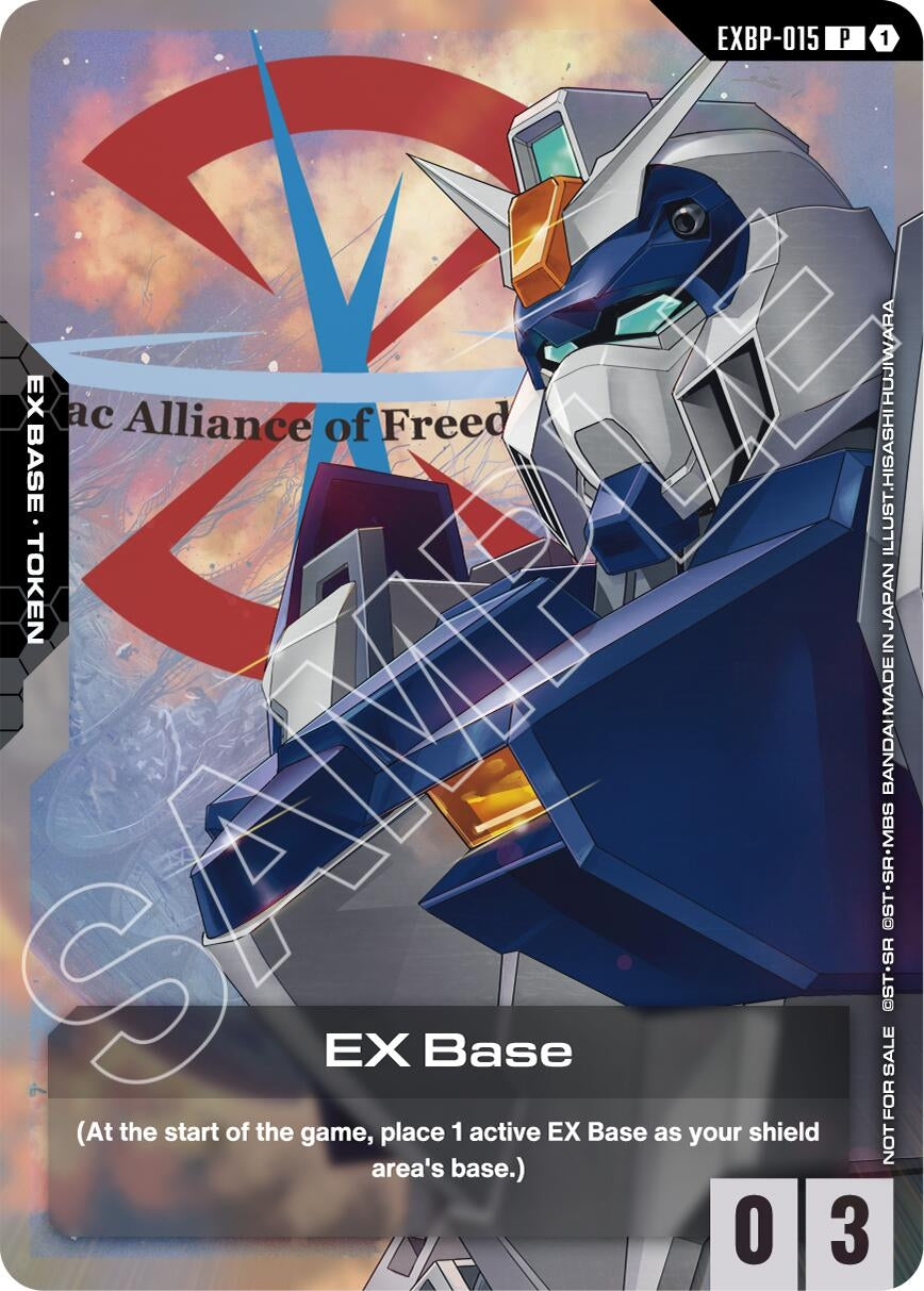 Image for EX Base (EXBP-015) (ST09 Release Event) - Gundam Card Game