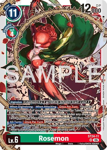 Image for Rosemon - Digimon Card Game