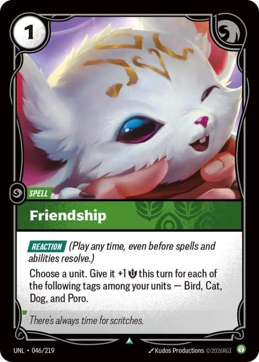 Image for Friendship - Riftbound: League of Legends Trading Card Game